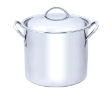 Stock Pot with S/Steel Riverted Handle